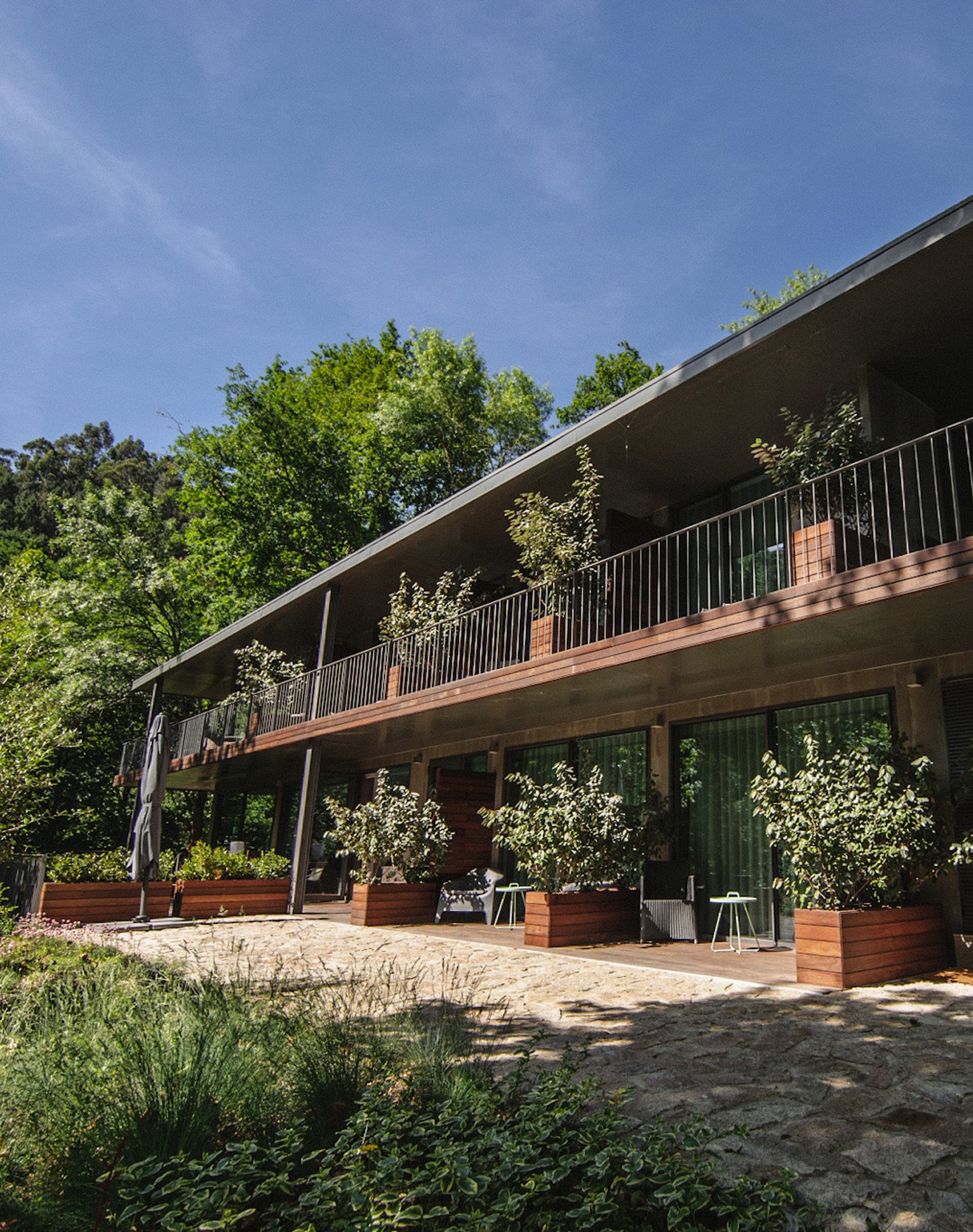 Runas Carqueijais Gerês House Exterior imageplaceholder-2 51Exterior of Runas Carqueijais house in Gerês with terrace, plants, and natural surroundings
